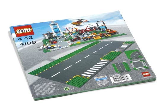 LEGO 4108 T-Junction Road Plates