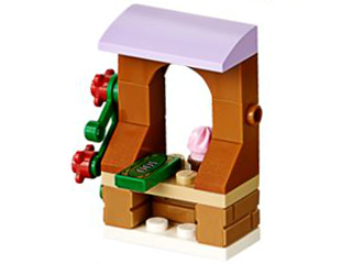 LEGO 41102-14 Advent Calendar 2015, Friends (Day 13) - Stand with Cupcake