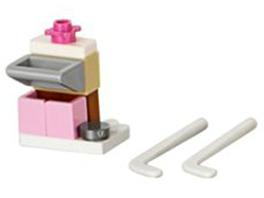LEGO 41102-20 Advent Calendar 2015, Friends (Day 19) - Hockey Equipment Stand