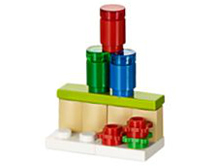 LEGO 41102-23 Advent Calendar 2015, Friends (Day 22) - Knock ‘Em Over Game