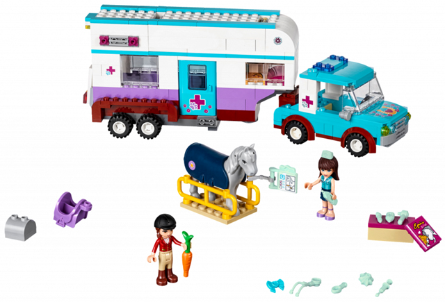 LEGO 41125 Horse Vet Trailer