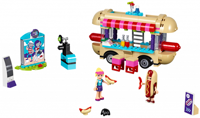 LEGO 41129 Amusement Park Hot Dog Van