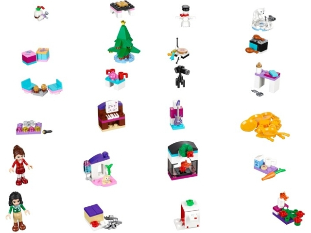 LEGO 41131 Advent Calendar 2016, Friends