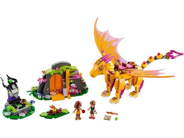 LEGO 41175 Fire Dragon's Lava Cave
