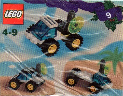 LEGO 4124-10 Advent Calendar 2001, Creator (Day  9) - Space Buggy