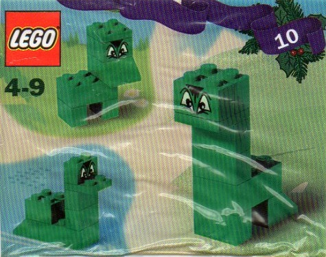 LEGO 4124-11 Advent Calendar 2001, Creator (Day 10) - Dinosaur