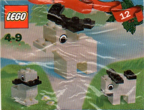 LEGO 4124-13 Advent Calendar 2001, Creator (Day 12) - Reindeer