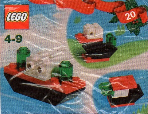 LEGO 4124-21 Advent Calendar 2001, Creator (Day 20) - Steamship