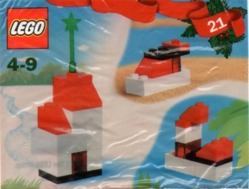 LEGO 4124-22 Advent Calendar 2001, Creator (Day 21) - Church