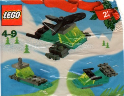 LEGO 4124-23 Advent Calendar 2001, Creator (Day 22) - Helicopter