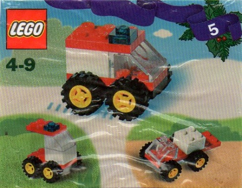 LEGO 4124-6 Advent Calendar 2001, Creator (Day  5) - Ambulance