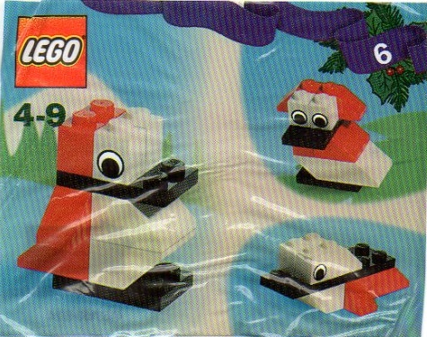 LEGO 4124-7 Advent Calendar 2001, Creator (Day  6) - Penguin