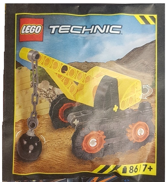 LEGO 412401 Wrecking Ball Crane paper bag
