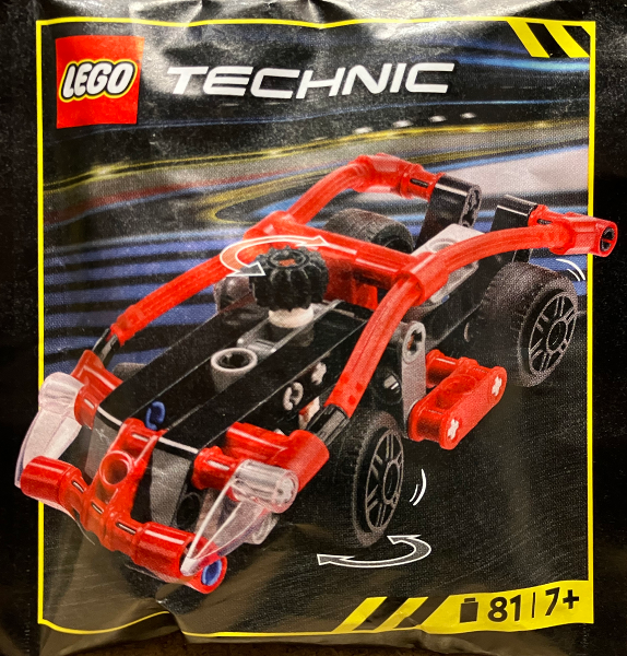 LEGO 412403 Sports Car paper bag