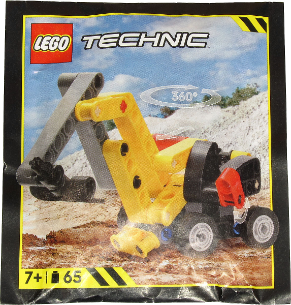 LEGO 412504 Excavator paper bag