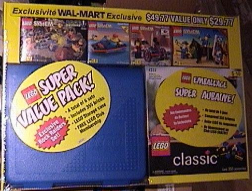 LEGO 4127147 Mixed Bundle Pack, Super Value Pack (Copack of Sets 1069, 1099, 4222, 4930, and 6706 with Gear case1)