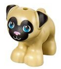 LEGO 41326-6 Advent Calendar 2017, Friends (Day  5) - Pink-Nosed Pug