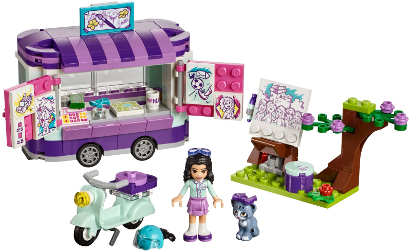 LEGO 41332 Emma's Art Stand