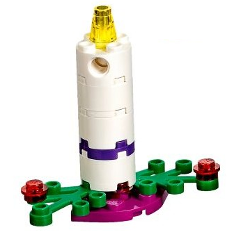 LEGO 41353-11 Advent Calendar 2018, Friends (Day 10) - Burning Candle Tree Ornament