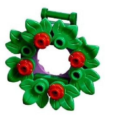 LEGO 41353-14 Advent Calendar 2018, Friends (Day 13) - Christmas Wreath Tree Ornament
