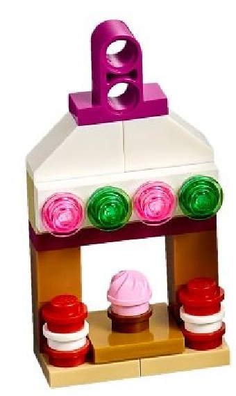 LEGO 41353-19 Advent Calendar 2018, Friends (Day 18) - Fireplace Tree Ornament