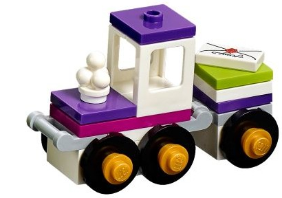 LEGO 41353-25 Advent Calendar 2018, Friends (Day 24) - Toy Train Tree Ornament