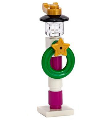 LEGO 41382-10 Advent Calendar 2019, Friends (Day  9) - Street Lamp Tree Ornament