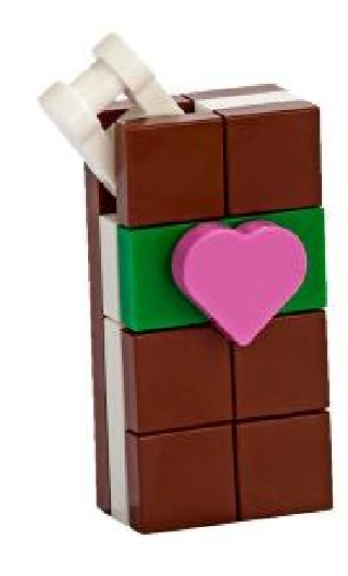 LEGO 41382-12 Advent Calendar 2019, Friends (Day 11) - Chocolate Bar Tree Ornament