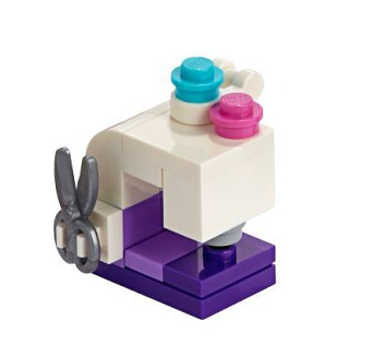 LEGO 41382-23 Advent Calendar 2019, Friends (Day 22) - Sewing Machine Tree Ornament