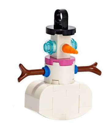 LEGO 41382-9 Advent Calendar 2019, Friends (Day  8) - Snowman Tree Ornament