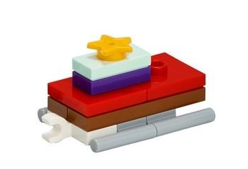 LEGO 41420-23 Advent Calendar 2020, Friends (Day 22) - Sled Trailer