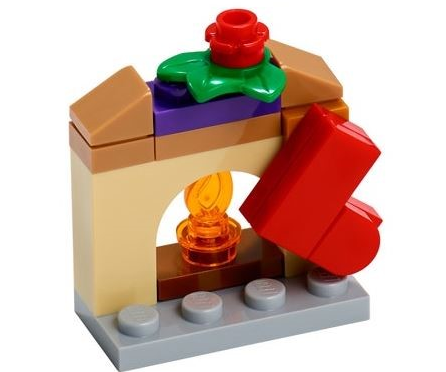 LEGO 41420-4 Advent Calendar 2020, Friends (Day  3) - Fireplace