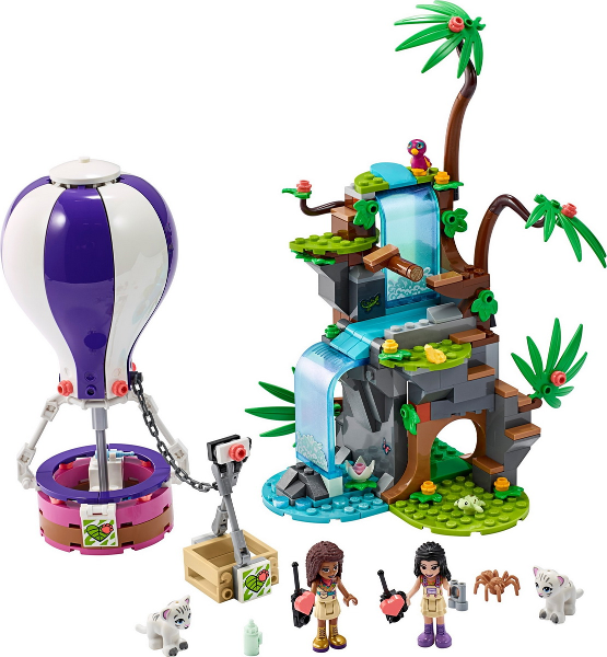 LEGO 41423 Tiger Hot Air Balloon Jungle Rescue