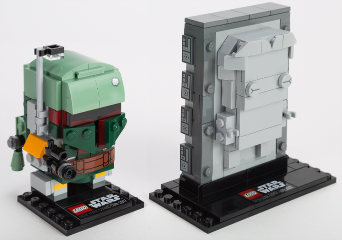 LEGO 41498 Boba Fett & Han Solo in Carbonite - New York Comic-Con 2017 Exclusive