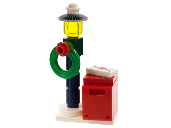 LEGO 41690-22 Advent Calendar 2021, Friends (Day 21) - Lamp Post and Mailbox