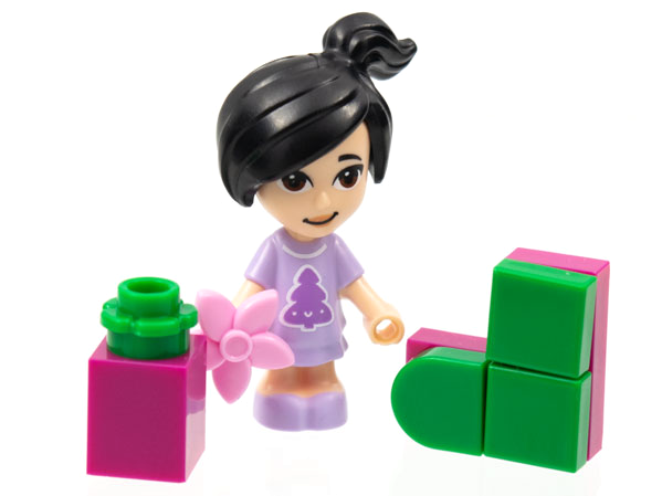 LEGO 41690-4 Advent Calendar 2021, Friends (Day  3) - Emma, Stocking, and Package