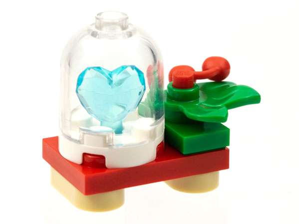LEGO 41690-6 Advent Calendar 2021, Friends (Day  5) - Heart Jewel and Holly