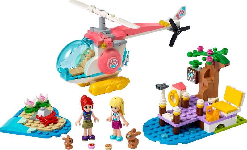 LEGO 41692 Vet Clinic Rescue Helicopter