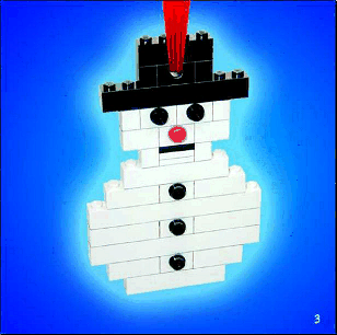 LEGO 4169306B Snowman Ornament