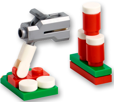 LEGO 41706-16 Advent Calendar 2022, Friends (Day 15) - Topple the Cans Game