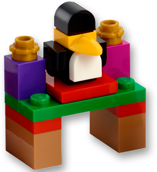 LEGO 41706-17 Advent Calendar 2022, Friends (Day 16) - Gift Table with Penguin