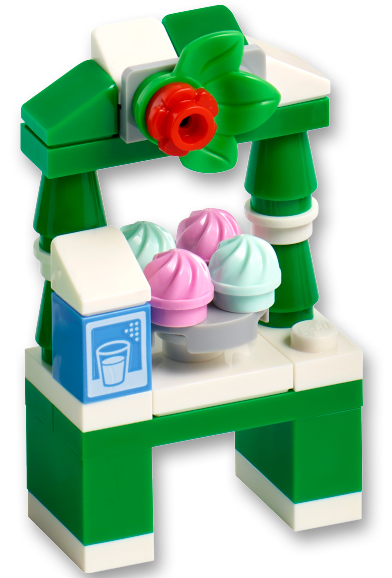 LEGO 41706-22 Advent Calendar 2022, Friends (Day 21) - Milk and Cupcakes Stall