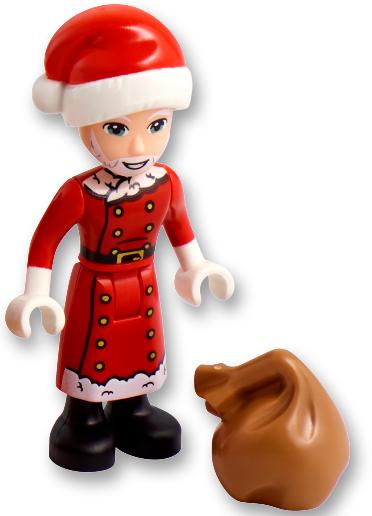 LEGO 41706-25 Advent Calendar 2022, Friends (Day 24) - Santa with Sack