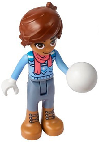 LEGO 41758-12 Advent Calendar 2023, Friends (Day 11) - Leo with Snowball