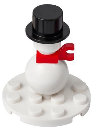 LEGO 41758-7 Advent Calendar 2023, Friends (Day  6) - Snowman with Top Hat