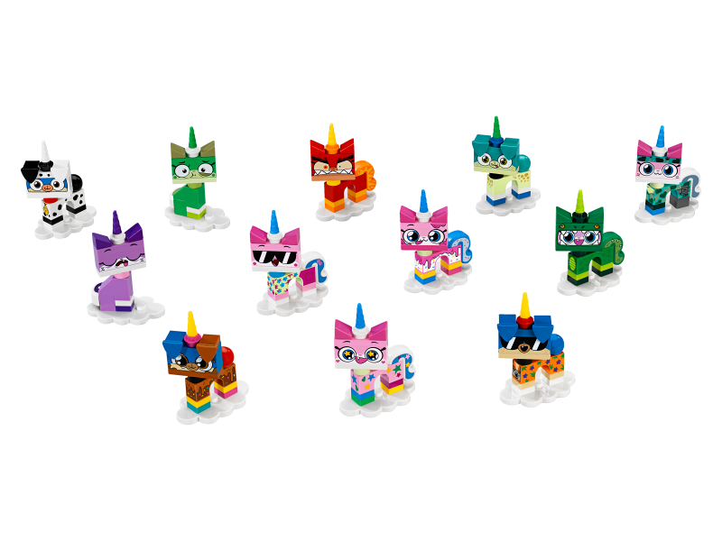 LEGO 41775-2 Character, Unikitty!, Series 1 (Complete Series of 12 Complete Character Sets)