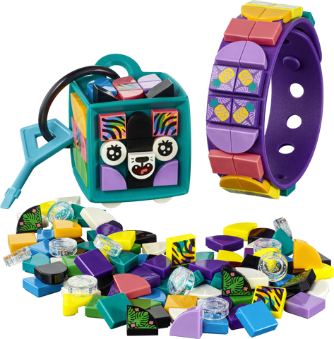 LEGO 41945 Neon Tiger - Bracelet & Bag Tag