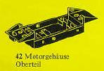 LEGO 42 Motor Case / Lower Part