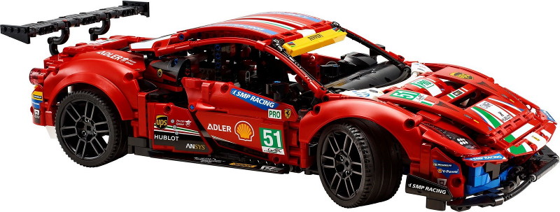 LEGO 42125 Ferrari 488 GTE AF CORSE #51