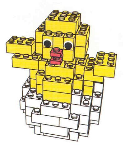 LEGO 4212847 LEGO Stores Easter Chick in Egg for 2004
